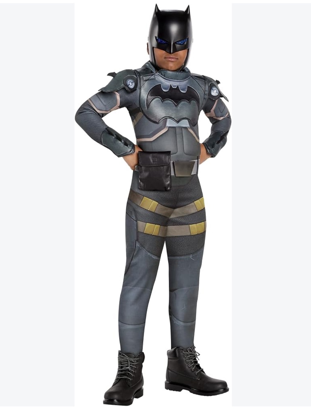 Fortnite Armored Batman Zero Youth Costume M 8-10 NEW Halloween DC Comics